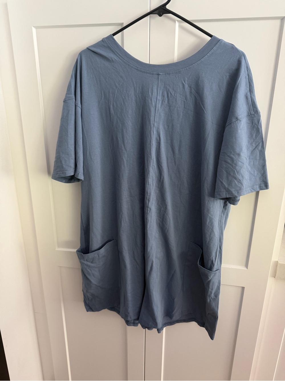 Amazon Short Sleeve Pocket Tee in Slate Blue